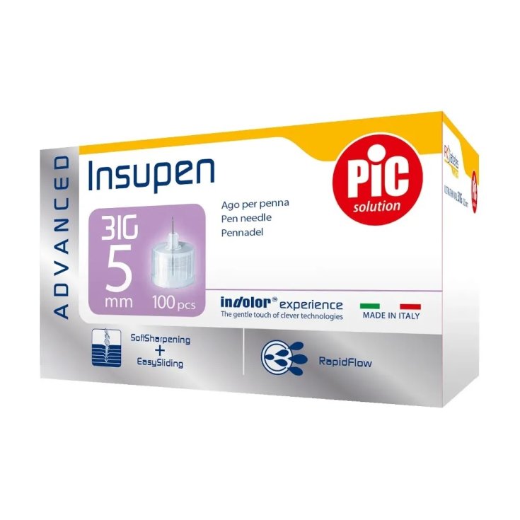 insupen advanced-31g 5mm pic 8058090016342