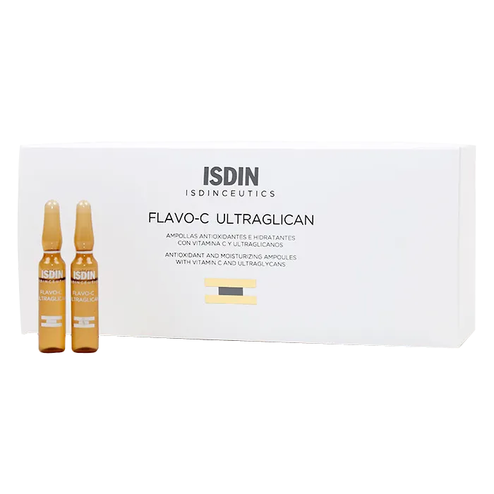 isdin isdinceutics flavo c ultraglican 30 ampoules 5