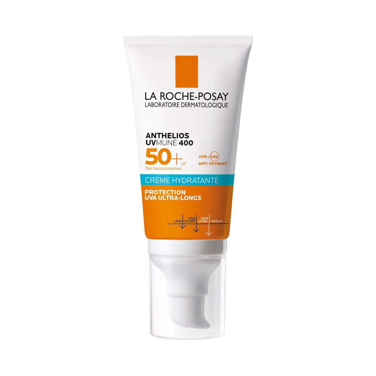 la roche-posay anthelios UVmune400 creme hydratante invisible spf50+ 3337875797719