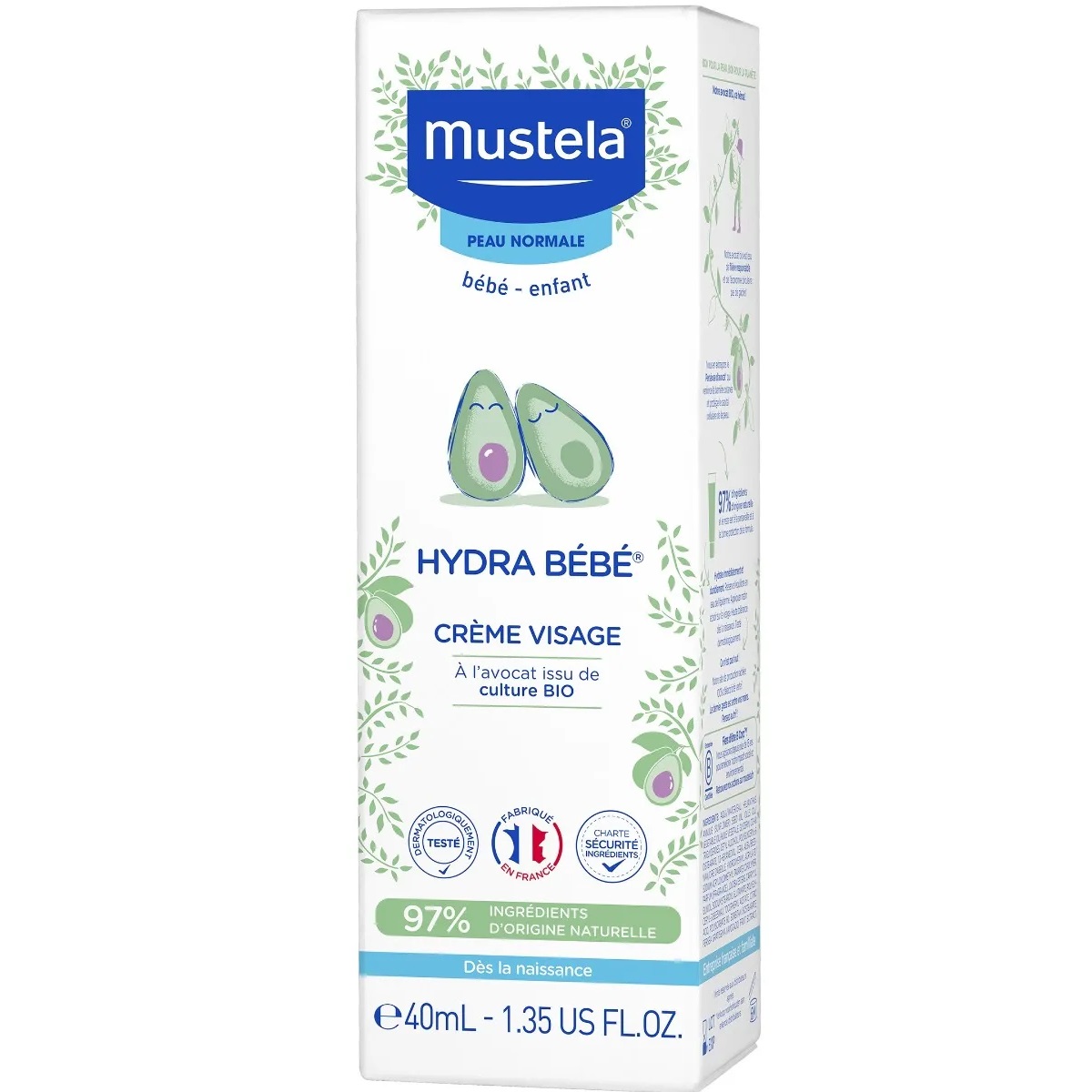 mustela bebe hydra bebe creme visage 40ml 3504105035969 3