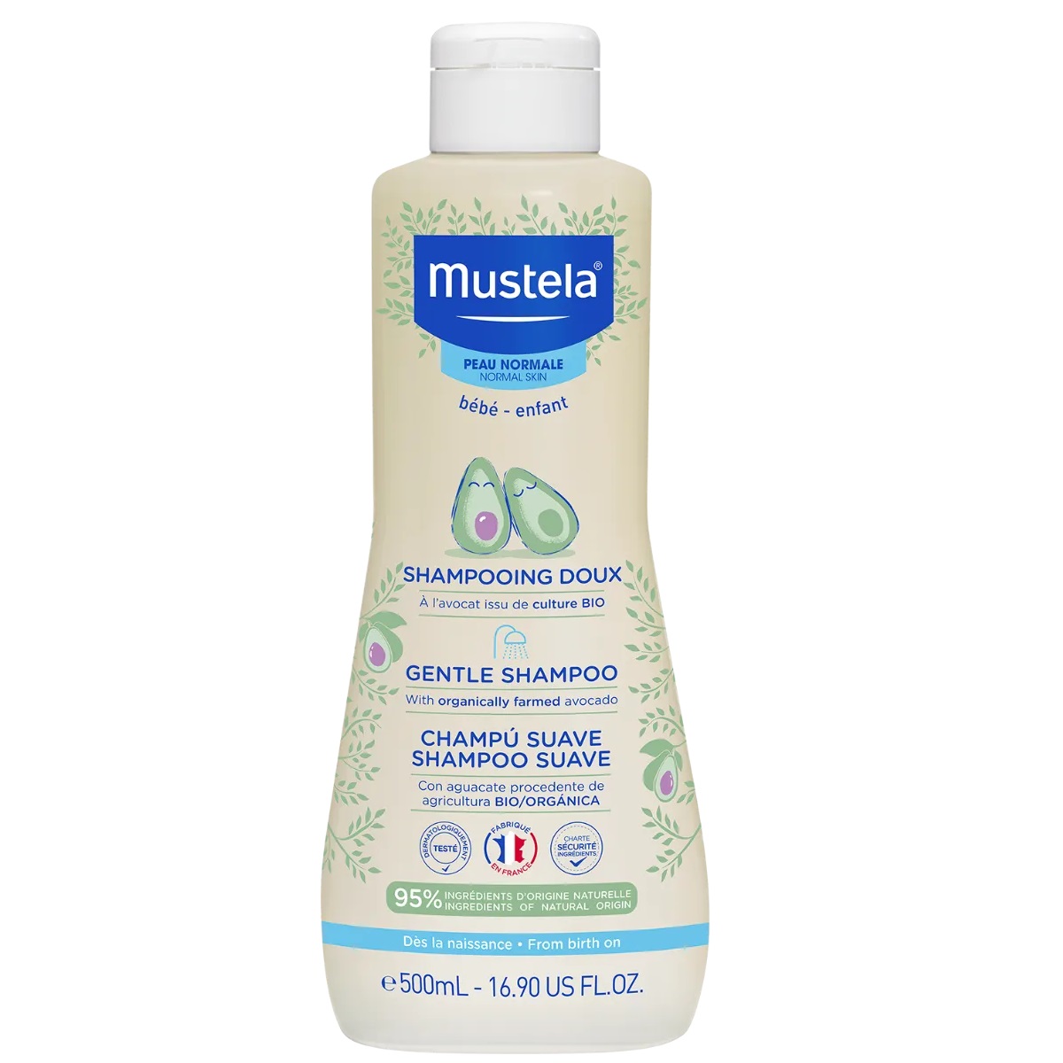 mustela bebe shampooing doux 500ml 3504105036133 3