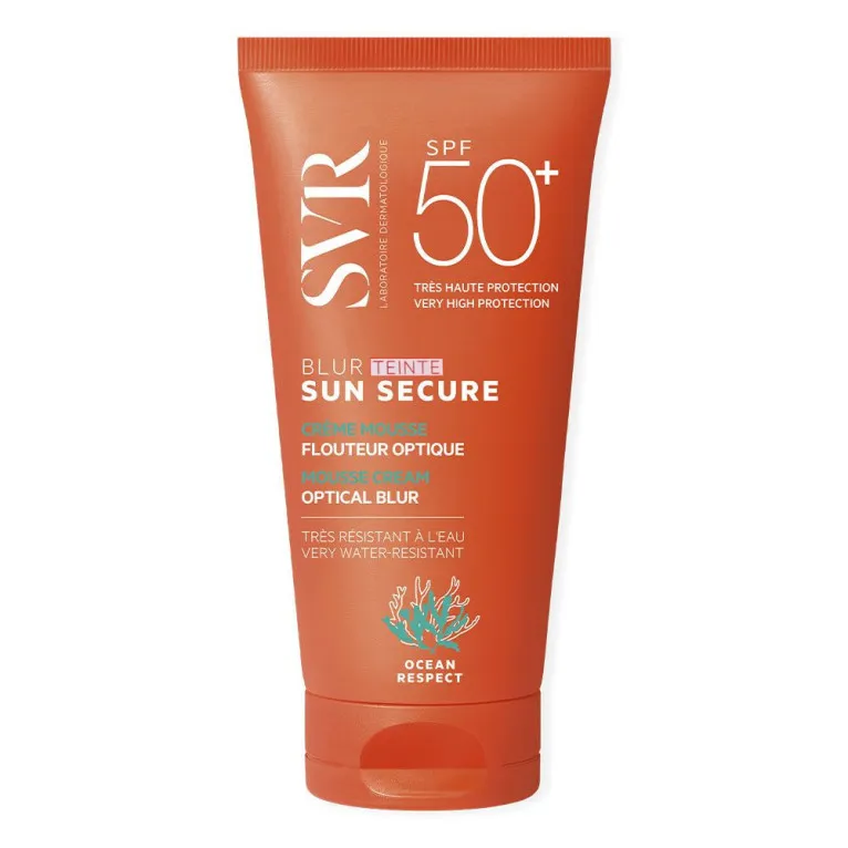 svr sun secure creme mousse spf50 teinte