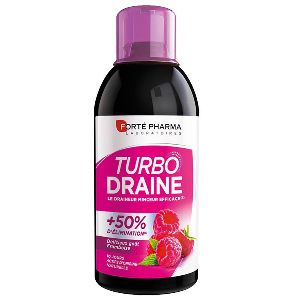 turbodraine framboises draineur minceur fortepharma 3700221313145 3