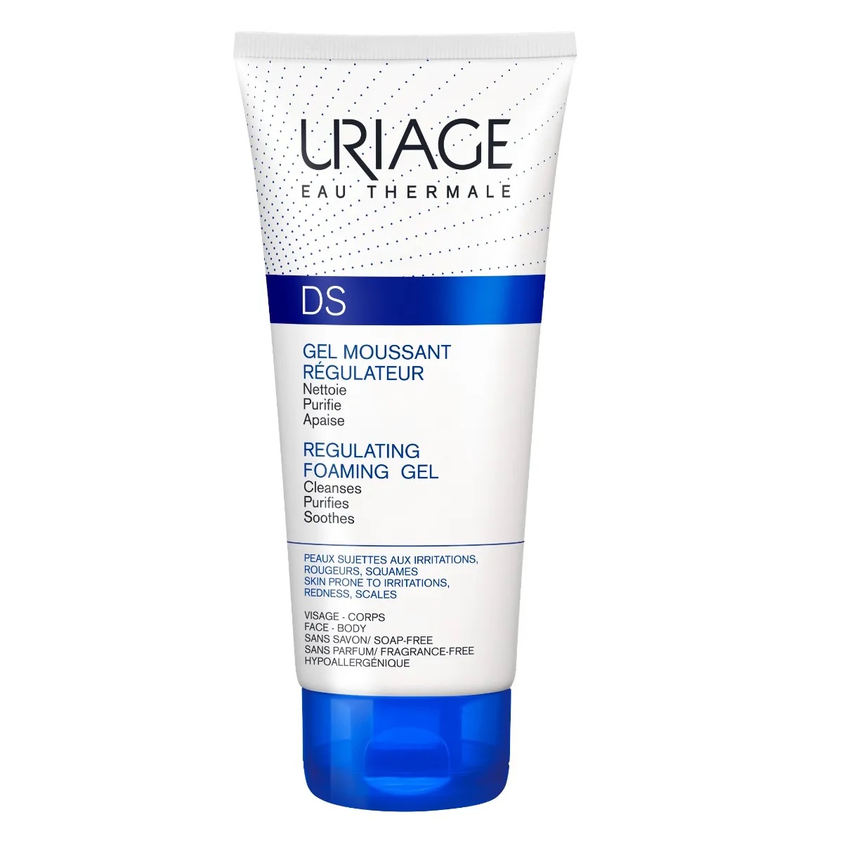 uriage ds gel moussant regulateur 150ml 3661434000089 2