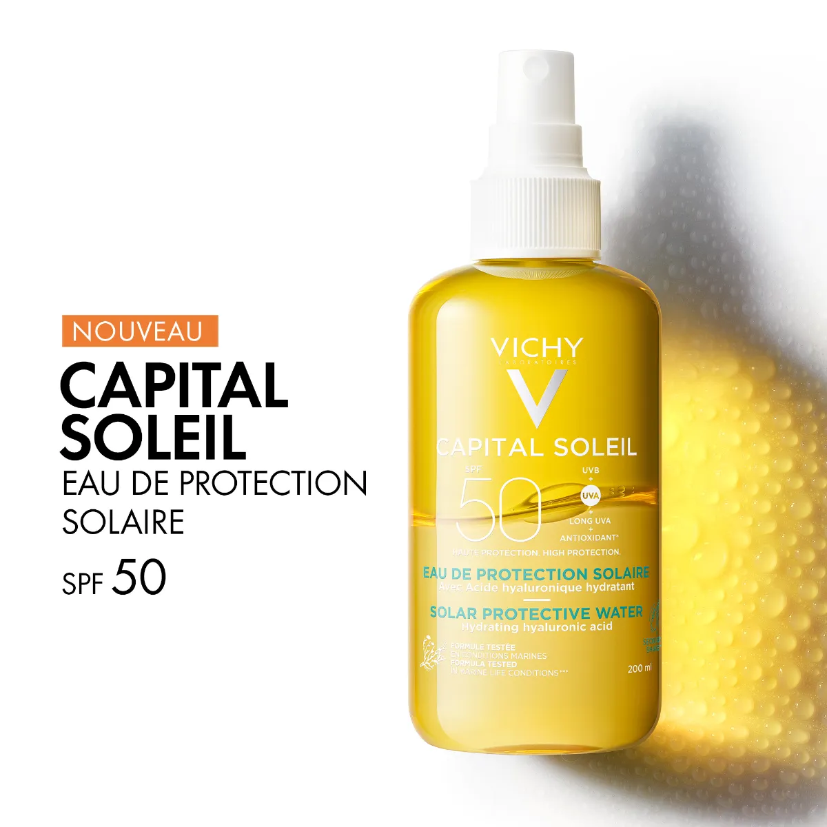 vichy capital soleil eau solaire spf50 3337875695145