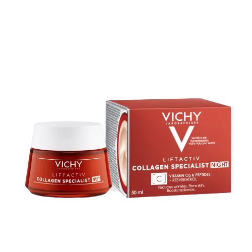 vichy soin visage liftactiv creme nuit anti rides taches 3337875722520