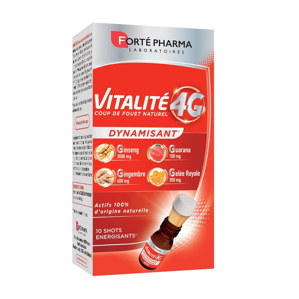 vitalite 4G shot energie naturelle fortepharma 5